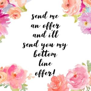 Send me an offer!❤️